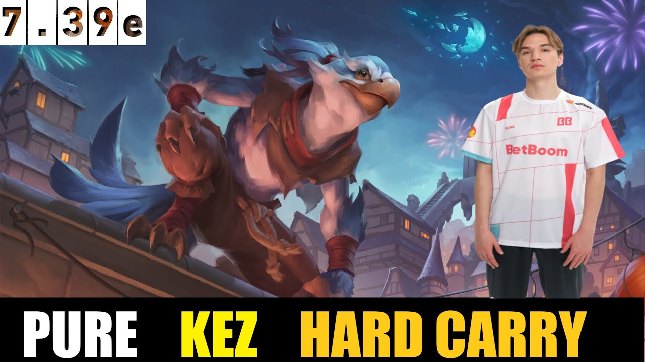 🤯PURE [KEZ] CARRY 7.39e - DOTA 2 HIGHEST MMR MATCH#dota2   #dota2gameplay