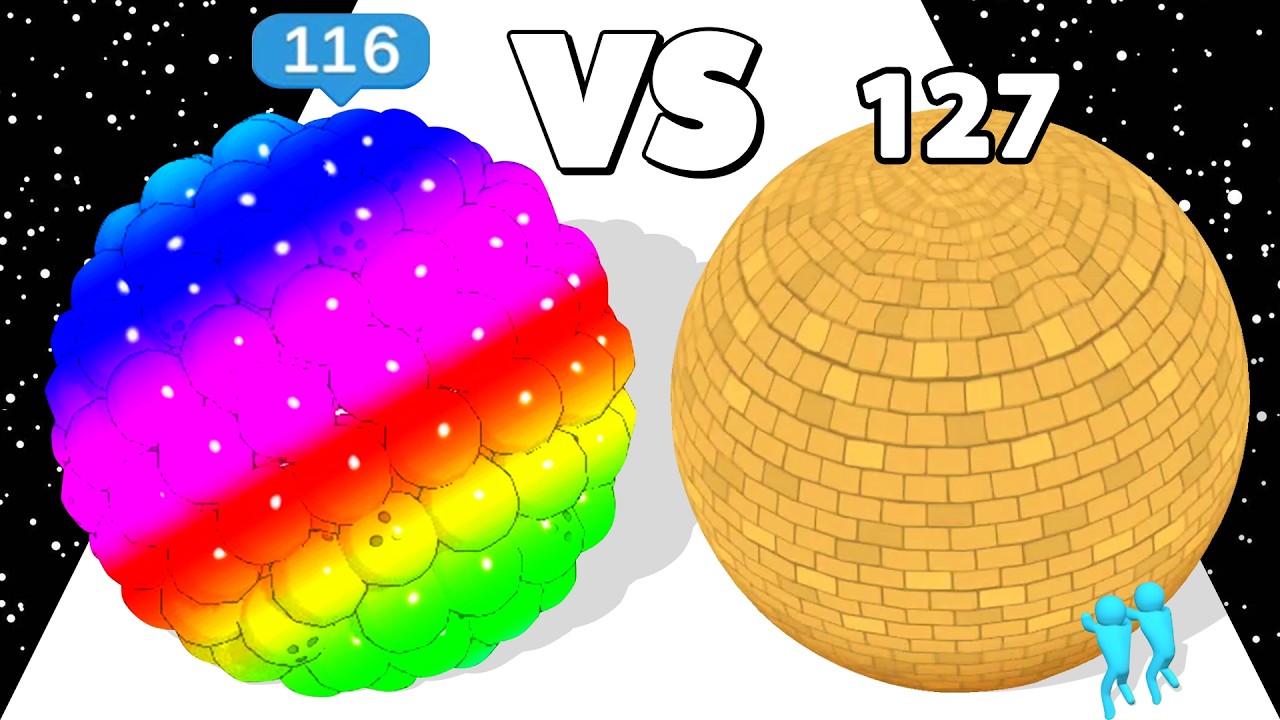 RESCUE PUSH /vs BOWLING GO ∞ ASMR Math Gameplay Android iOS • Number Math • Ball Run 3D Math Games