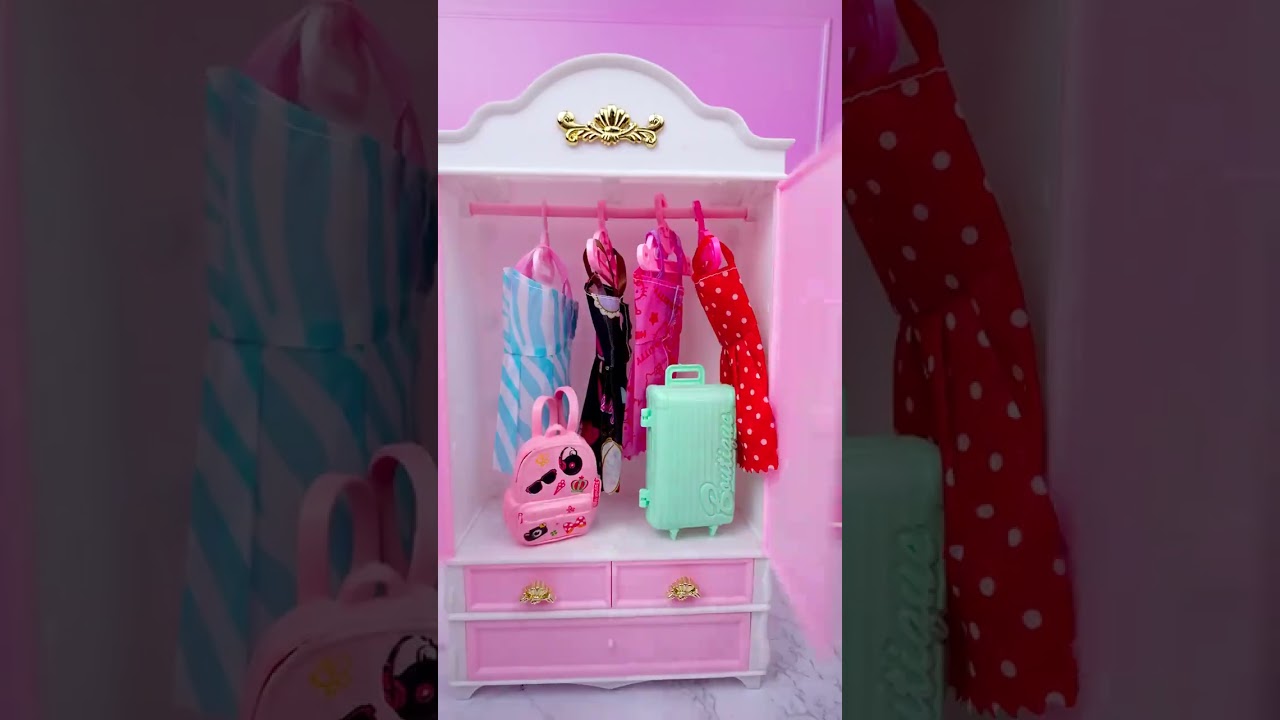 ✨ Удовлетворяющая распаковка Barbie в стиле ASMR 🎀 | Милейший сюрприз внутри! #тренды #юмор #удив...