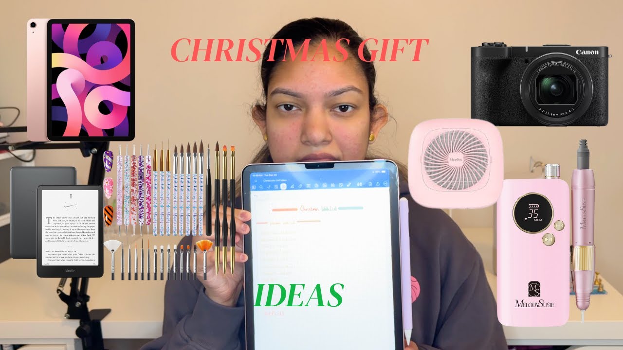 2025 CHRISTMAS GIFT IDEAS (tech products and nail products)
