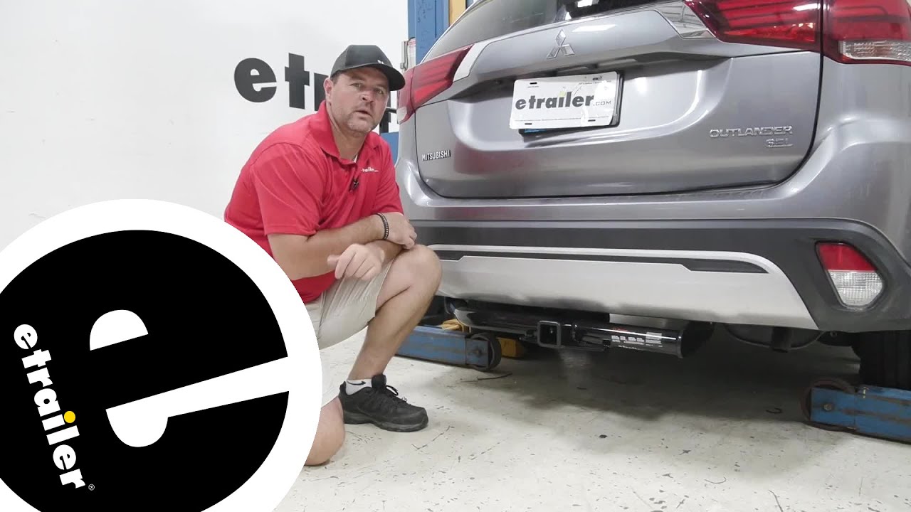 etrailer | Installation: Curt Trailer Hitch Receiver on a 2019 Mitsubishi Outlander