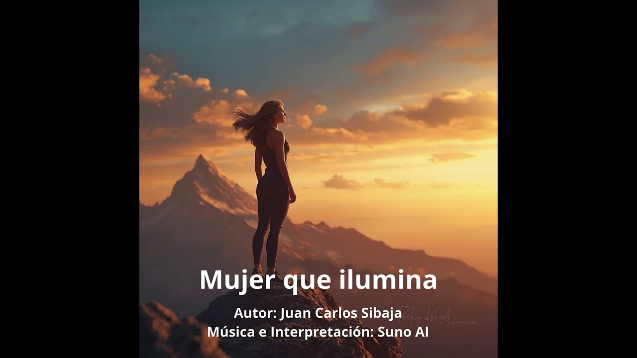 Mujer que ilumina
