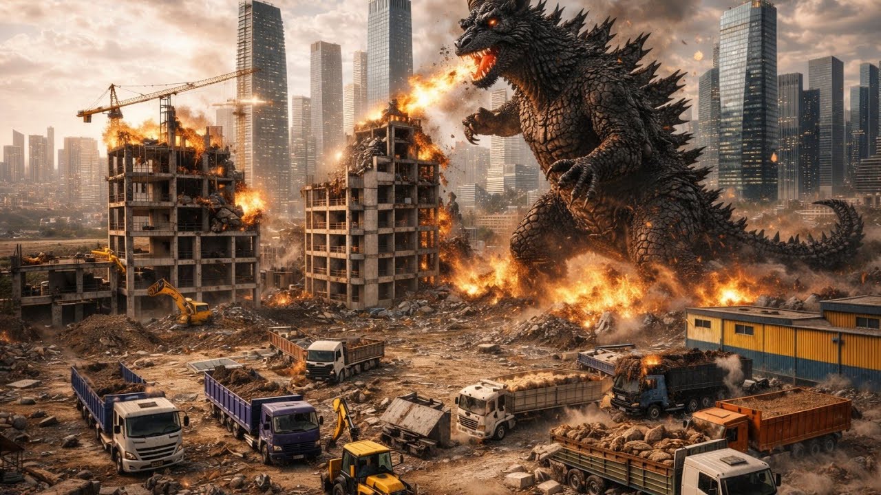 Indian bike 3D game mein Godzilla ka hua Khatarnak mukabala 🦖🦖🦖🦖🦖🦖 