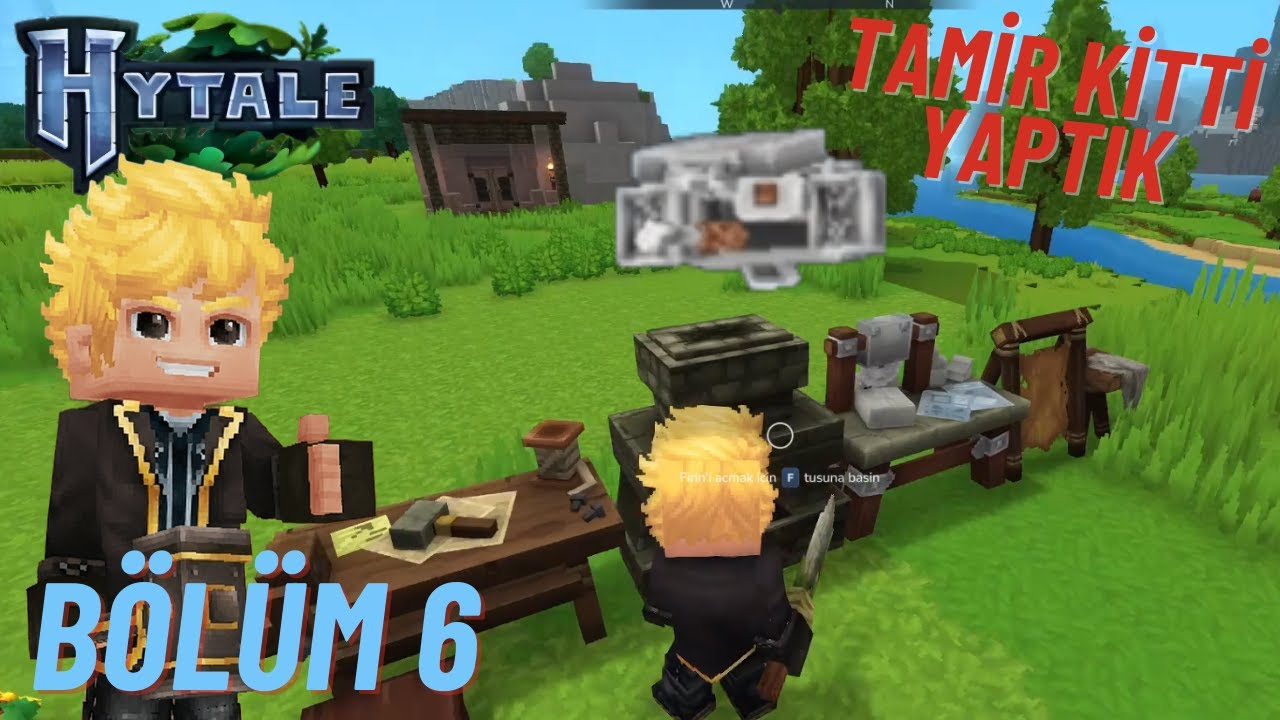 Hytale Tamir Kiti yaptık / BÖLÜM 6