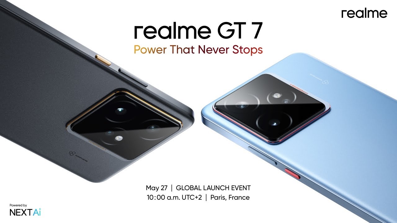 حدث الإطلاق العالمي لسلسلة هواتف realme GT 7 | قوة لا تتوقف أبدًا