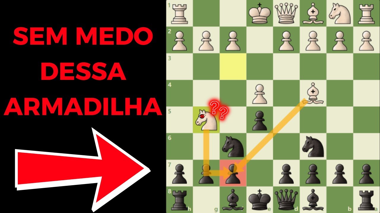 397.995 JOGADORES DE XADREZ CAEM NESSA ARMADILHA!!!!!!!!!