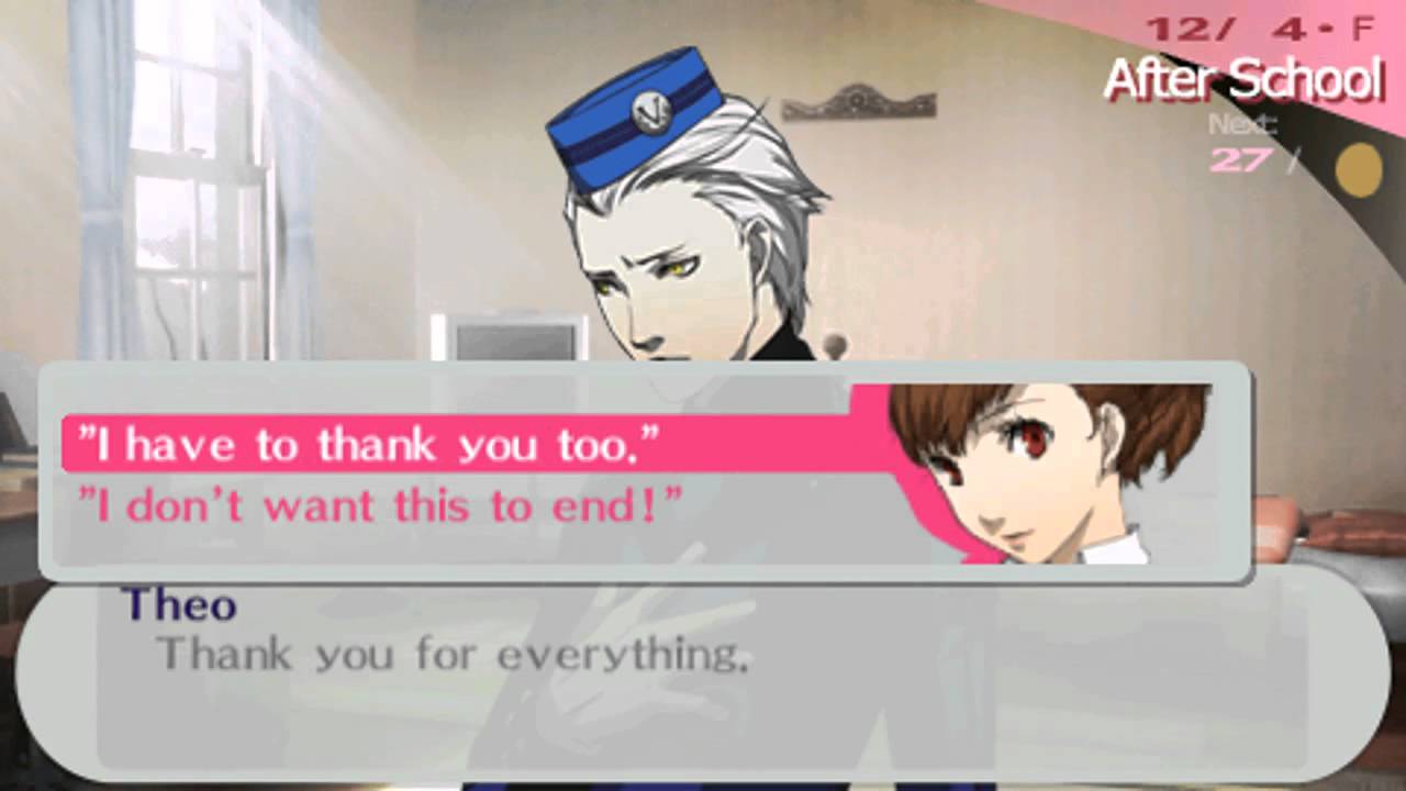 [HD] [PSP] Persona 3 Portable [Female] - Theodore's Date - Part 2