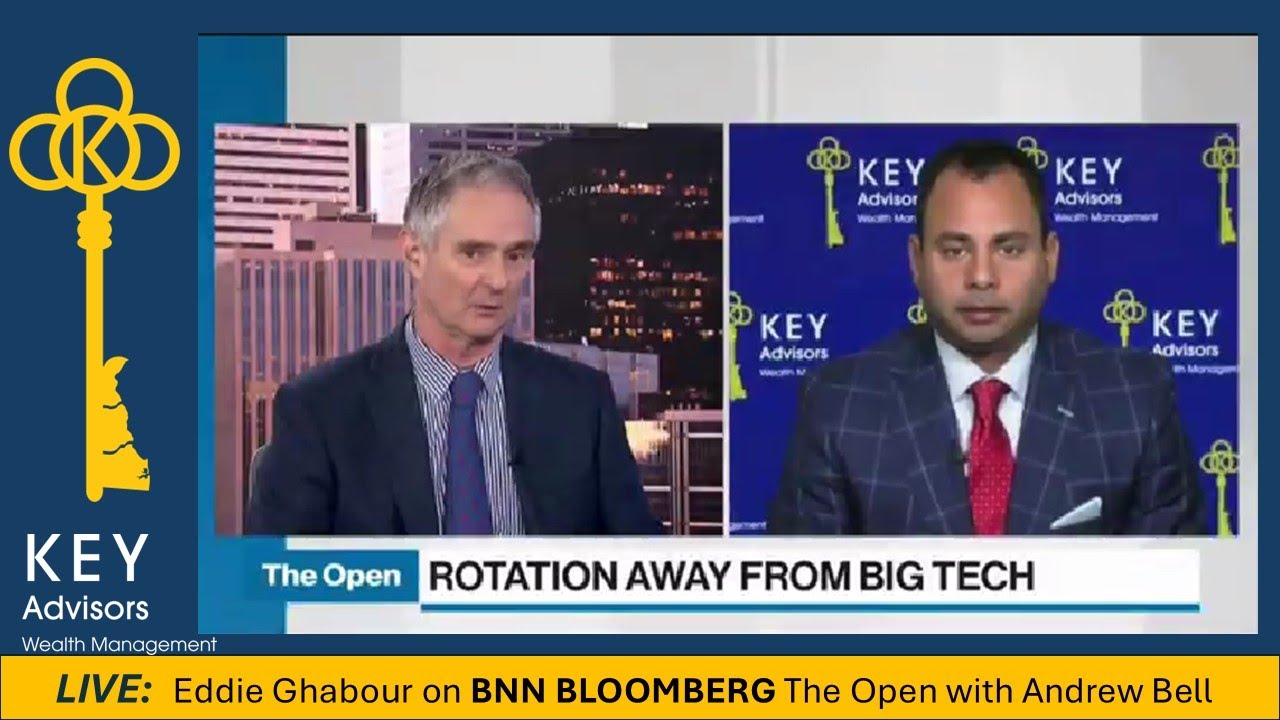 Эдди Габур в программе BNN Bloomberg The Open с Эндрю Беллом