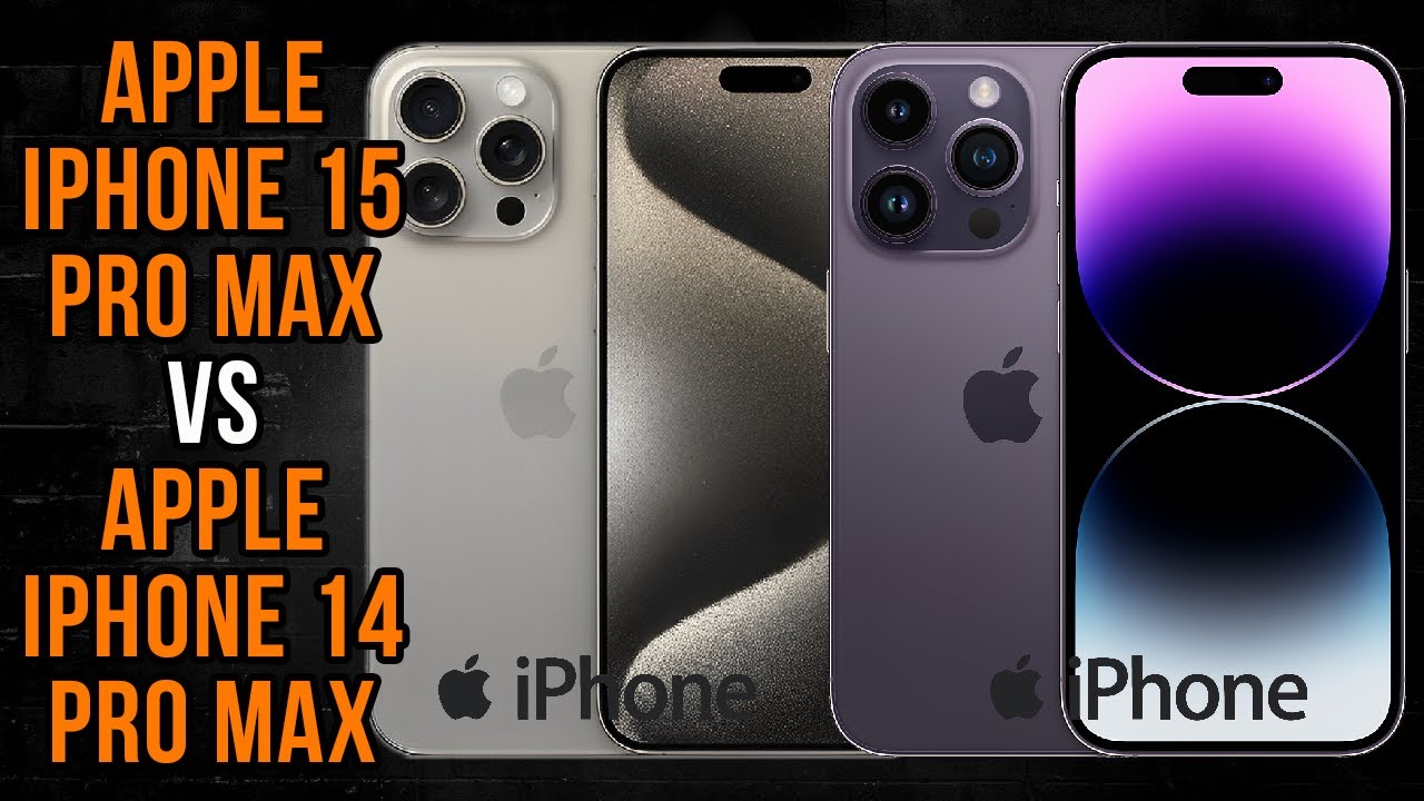 Apple iPhone 15 Pro Max vs iPhone 14 Pro Max