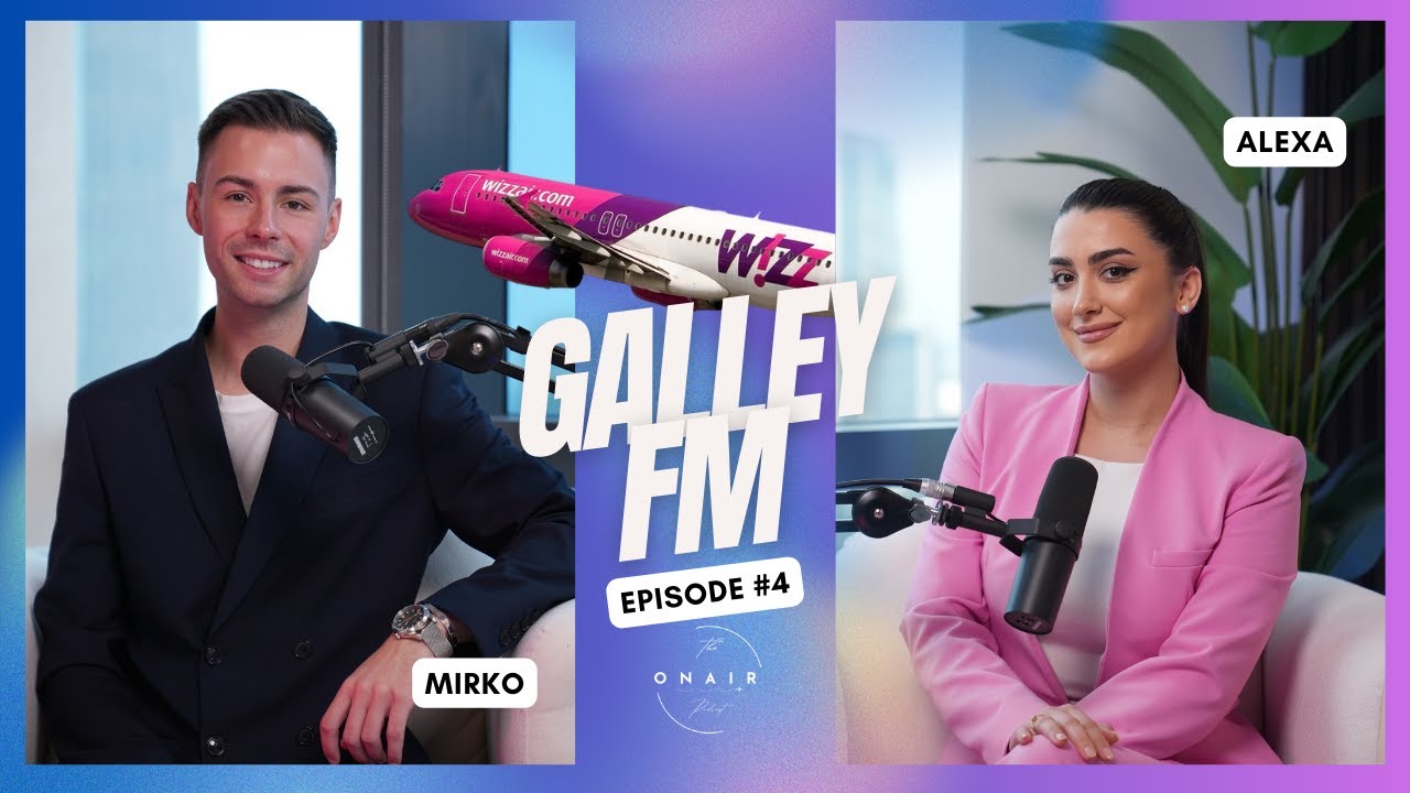 Galley FM ✈️ Wizz Air Cabin Crew Diaries: What It's Really Like to Work at 35,000 Feet | Ep.4