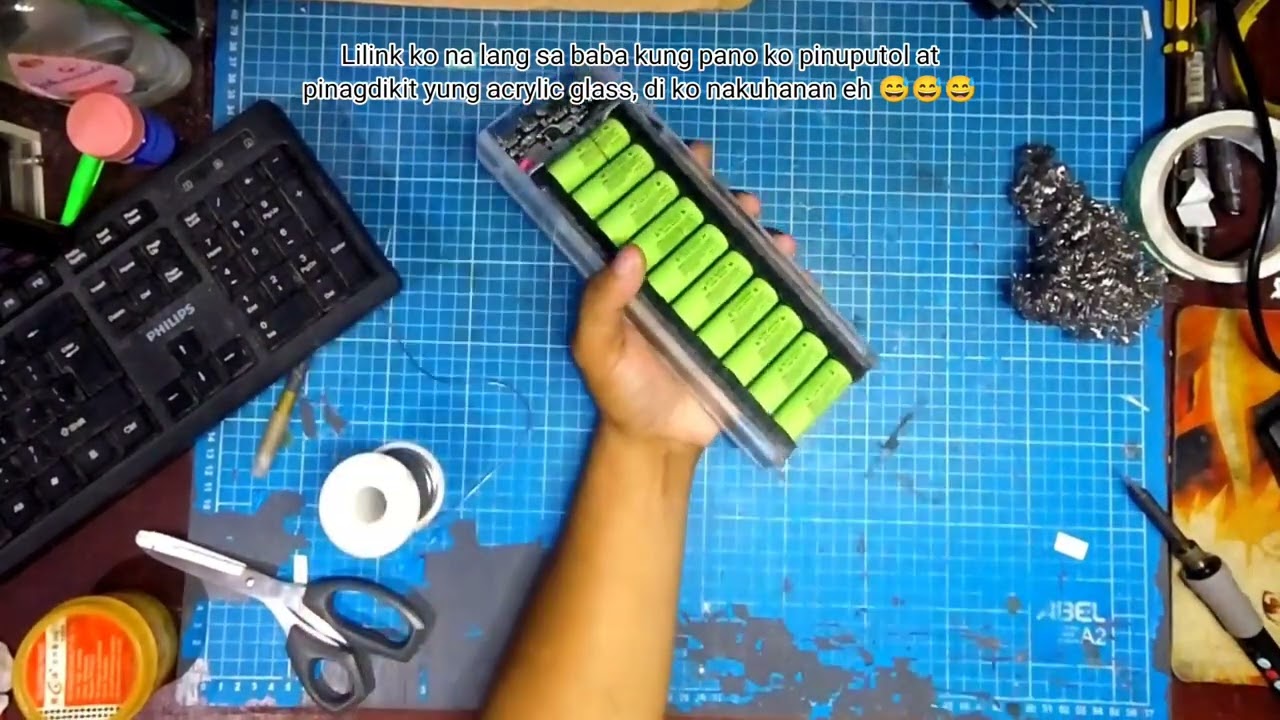 DIY 34000mAh QC4.0 Acrylic Powerbank