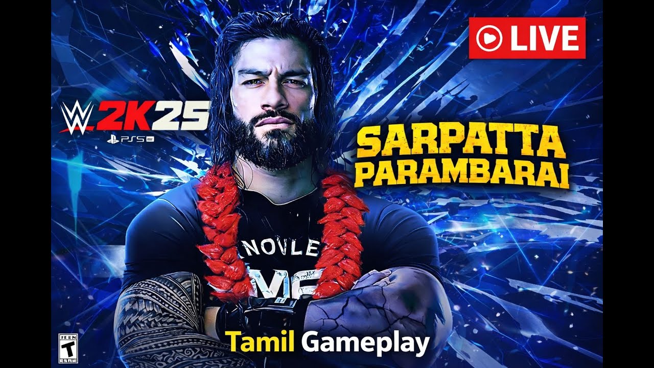 | 🔴 WWE 2K25 ONLINE LIVE Stream TAMIL| PANDA IS LIVE | Fun Match 