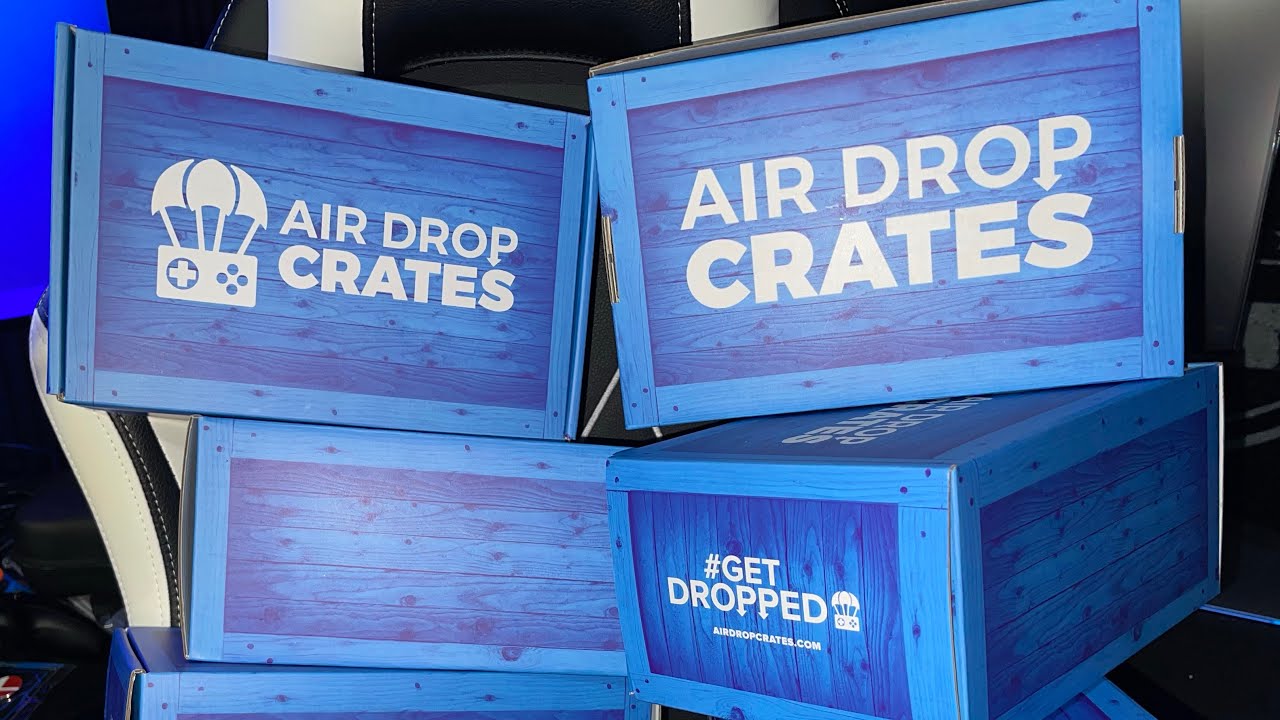 AIR DROP CRATES UNBOXING!