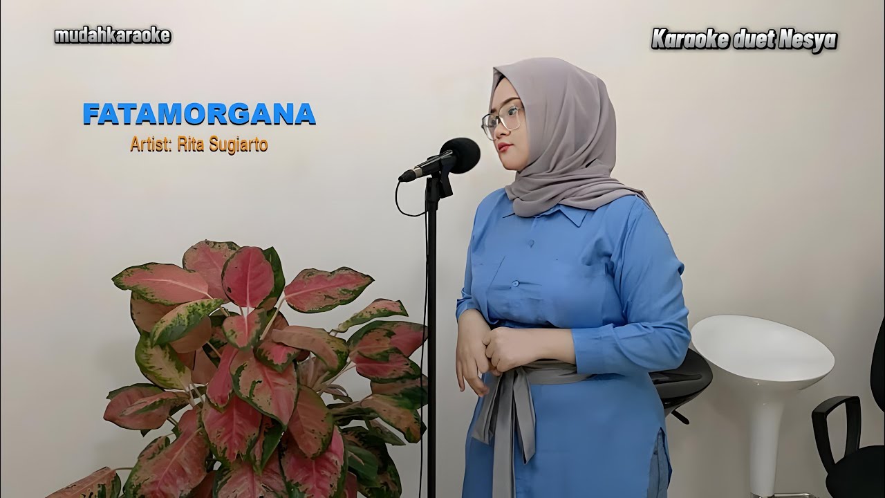 Fatamorgana Karaoke duet Nesya @mudahkaraoke
