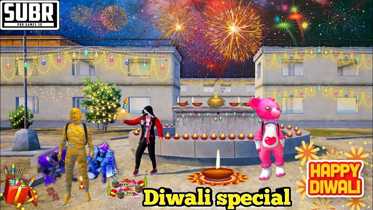 🪔Diwali special gameplay 🎇 white star Survival unknown battle royale 
