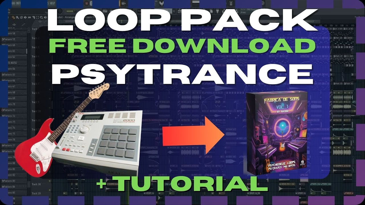 Sample Pack FREE Download | PsyTrance | (GRATUITO ATÉ 20/11) Drums, FXs, Guitars, Leads