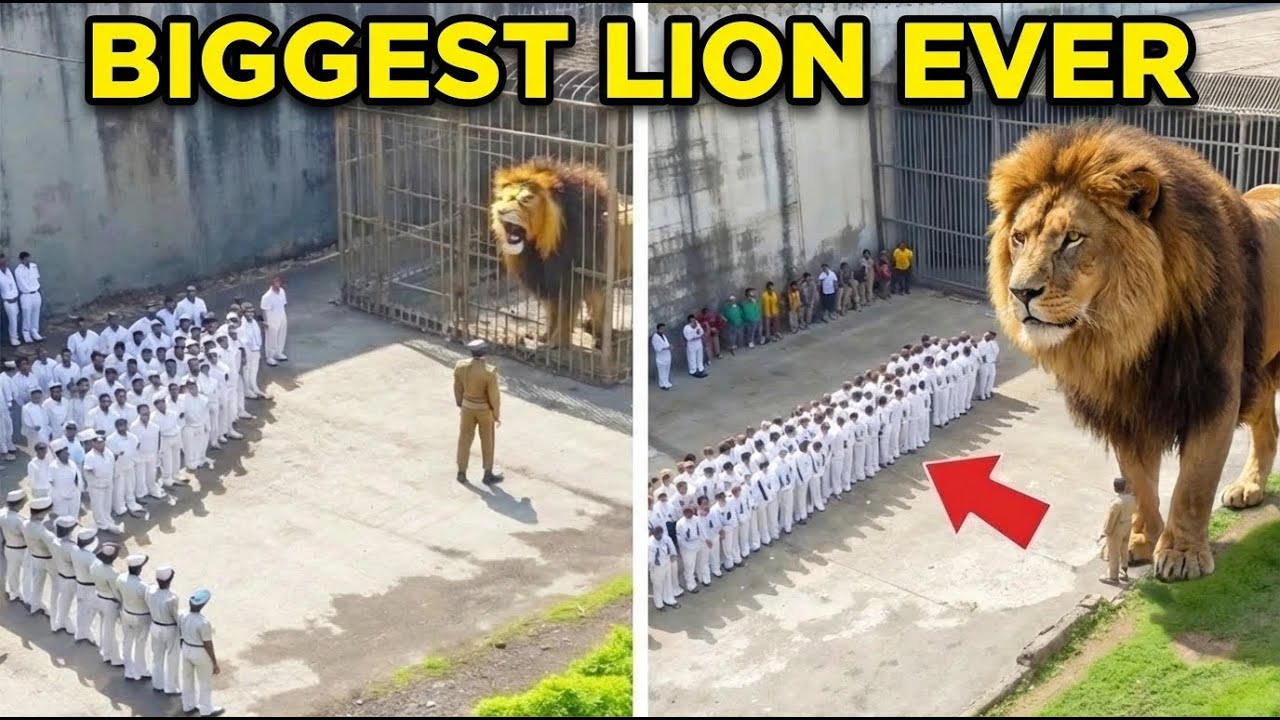 This Is What Biggest Lion In The World Can Do