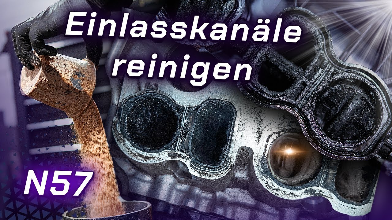 BMW 730d N57 Einlasskanäle reinigen | Vorher & Nachher Ergebnis | BMWFarid