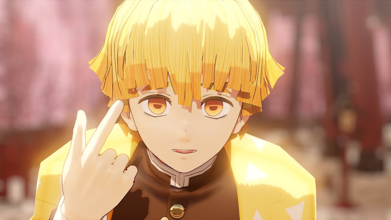 【鬼滅のMMD】つる式・我妻善逸がシビレる「ELECT」を披露【鬼滅の刃】【1080p】