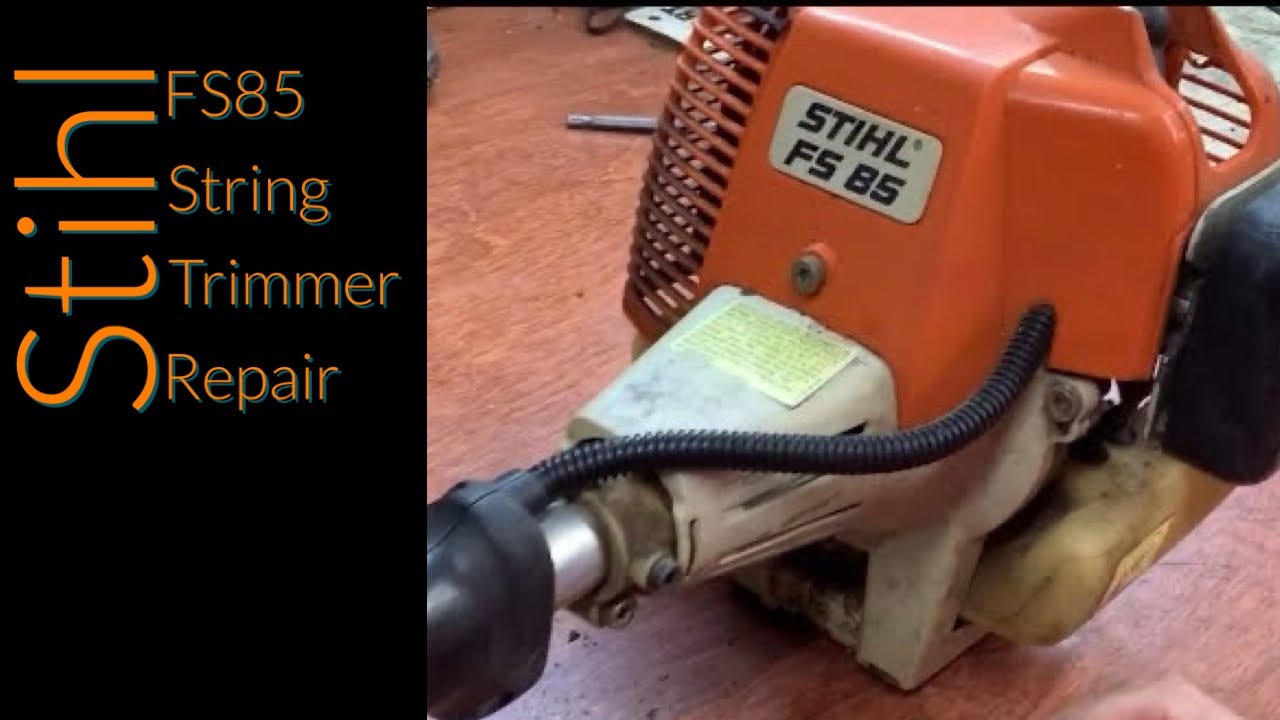 Stihl FS85 простоял много лет. Заведётся ли?