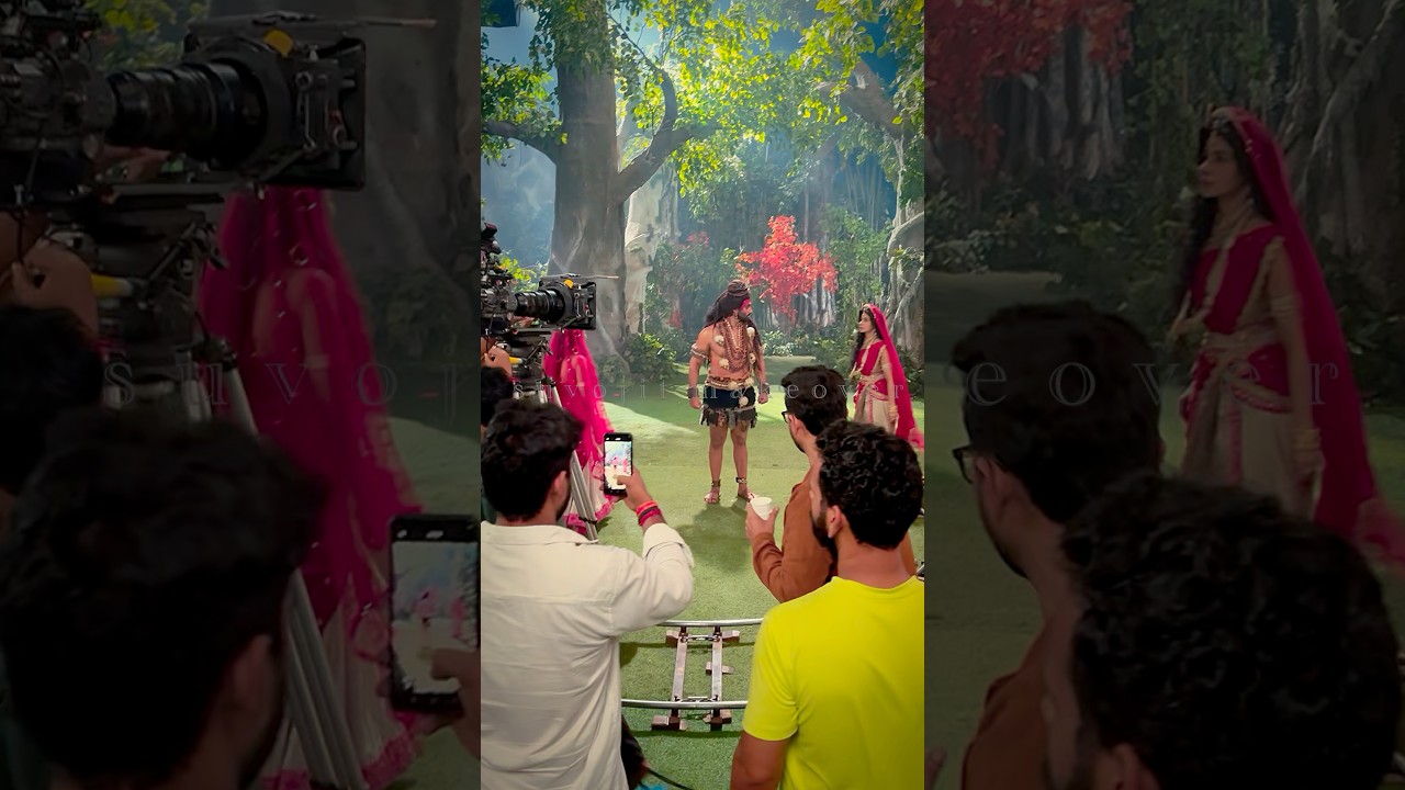 shiv shakti serial shooting BTS #shortsfeed #shivshaktilovers #views #viral #shiv #youtubeshorts