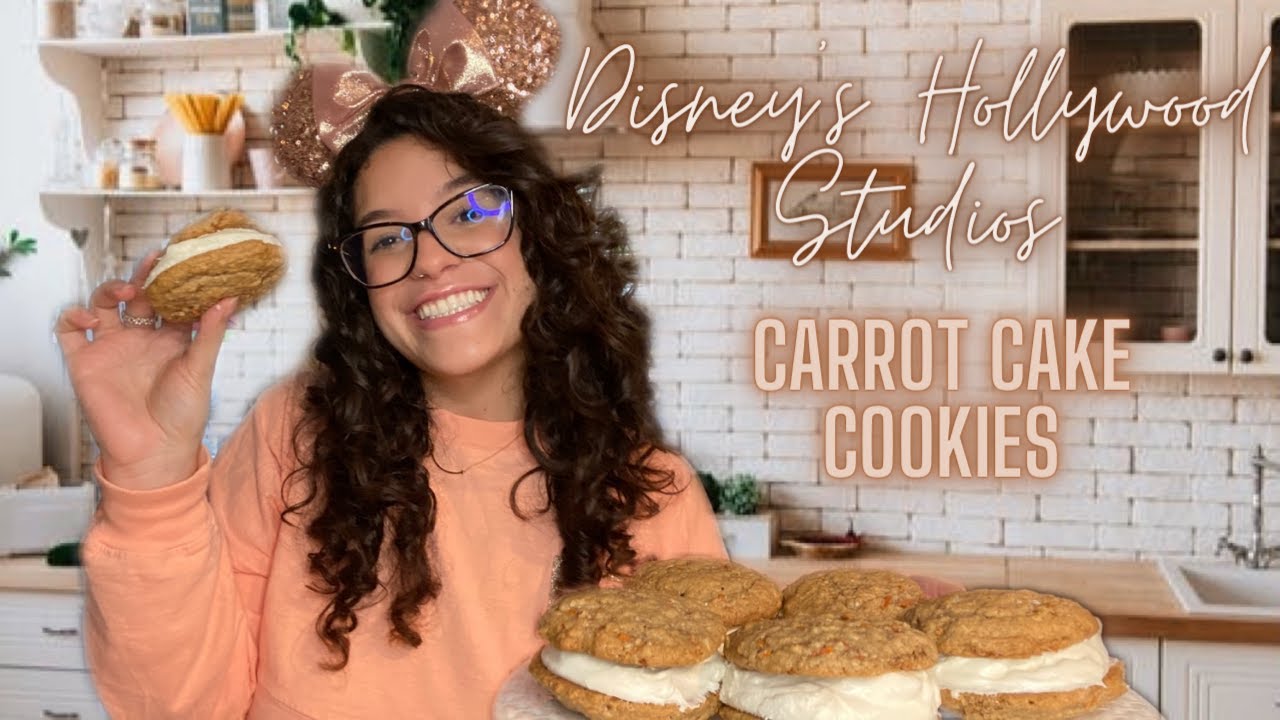 How To Make Carrot Cake Cookies | Inspired by Disney's Hollywood Studios Treat!