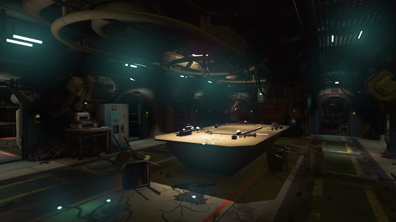 SOMA - Tau Work Commons (creaking, music, white noise)