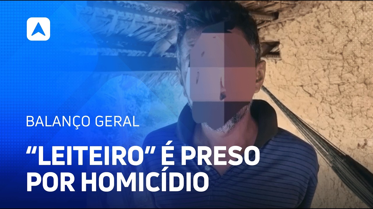 Leiteiro é preso por matar homem a tiros na porta de casa em Timon