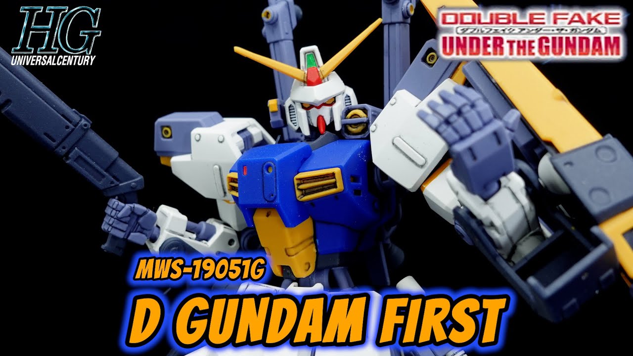 Первый обзор P-Bandai HG D Gundam | Double Fake: Under the Gundam