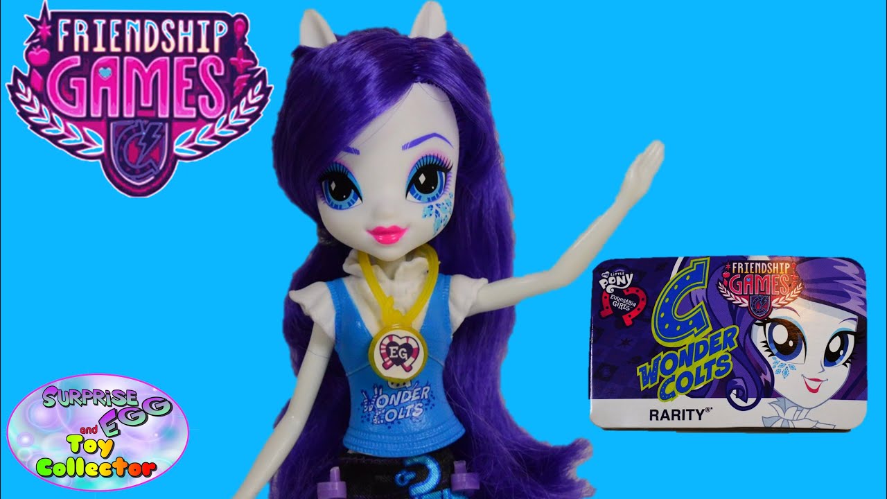 MY LITTLE PONY EQUESTRIA GIRLS Friendship Games RARITY Wonder Colts  Doll Unboxing Review SETC