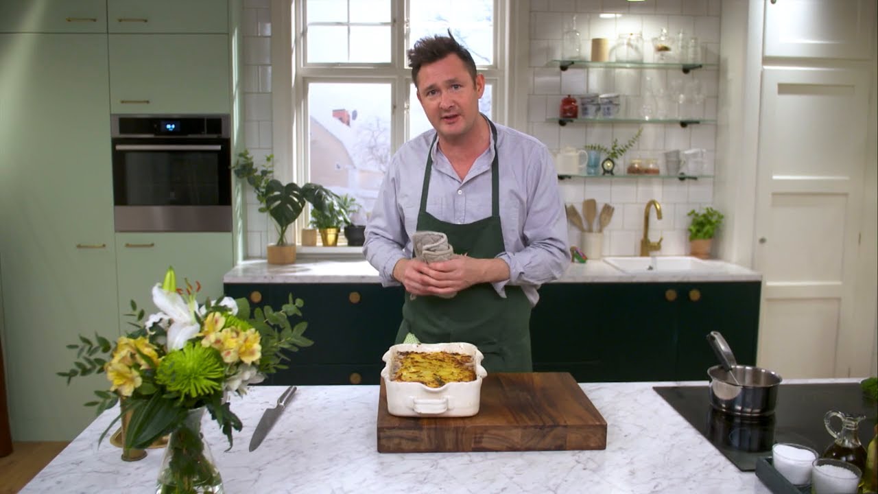 Kökets middag: Laxpudding med brynt smör och citron - Köket