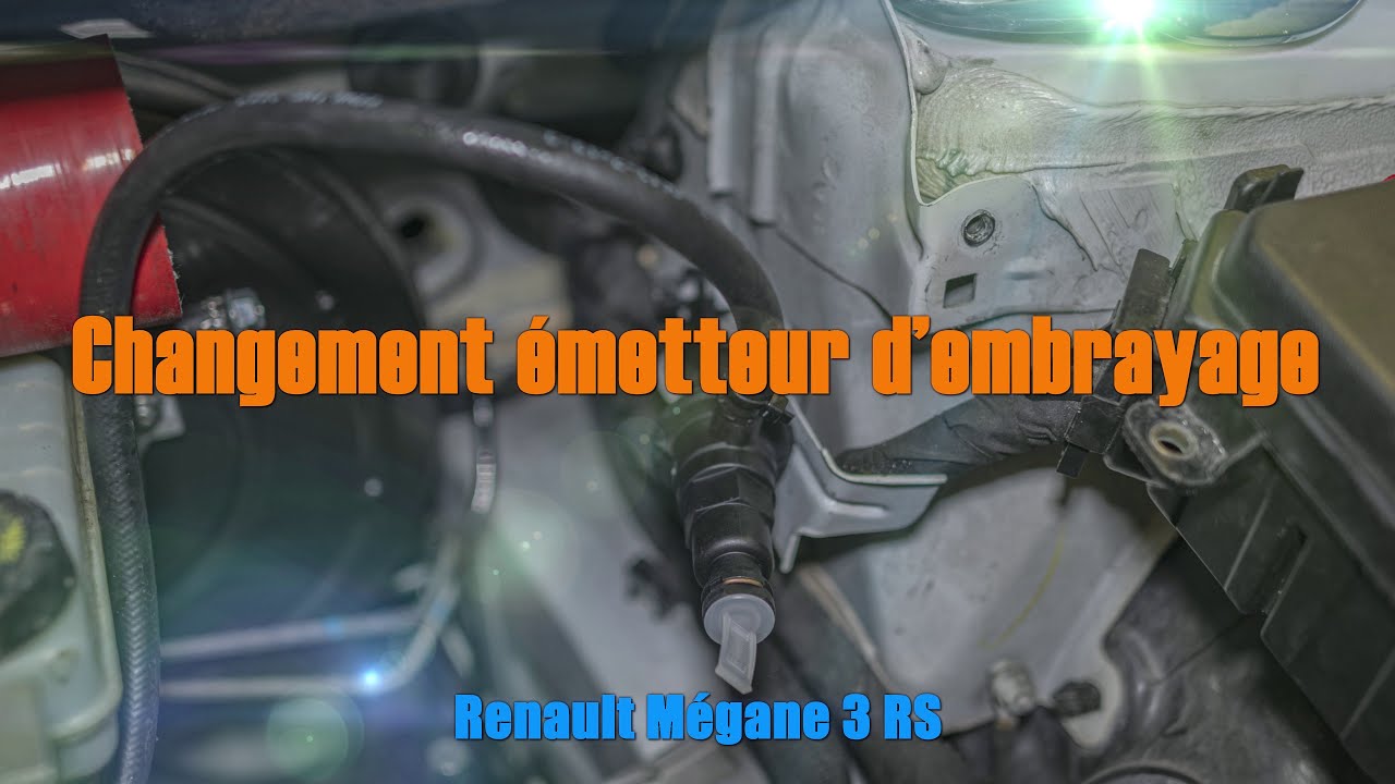 Changement Émetteur Embrayage - Renault Mégane 3 RS