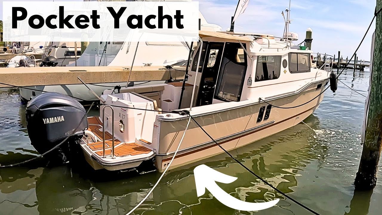 Идеальная яхта POCKET? 27-футовый буксир Ranger Tug Harbor Yacht Tours