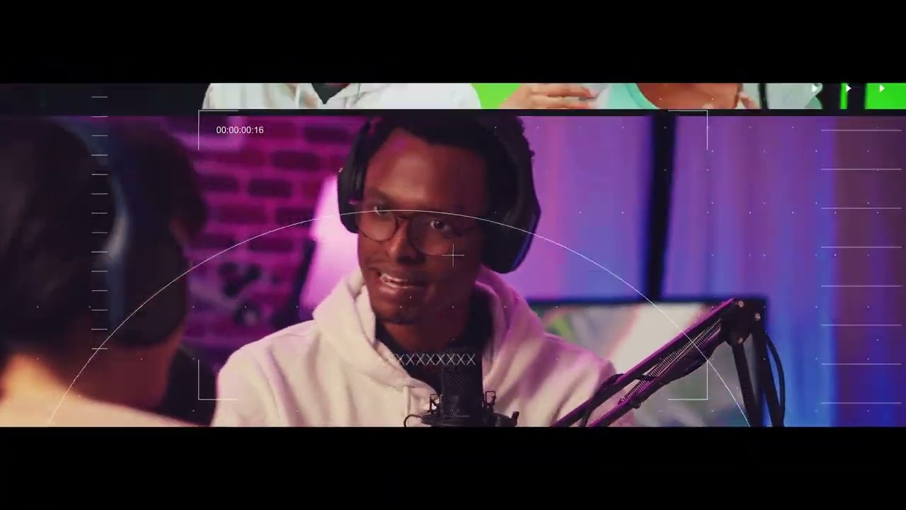 Multi Frame Podcast Intro | After Effect Templates Free Download Zip