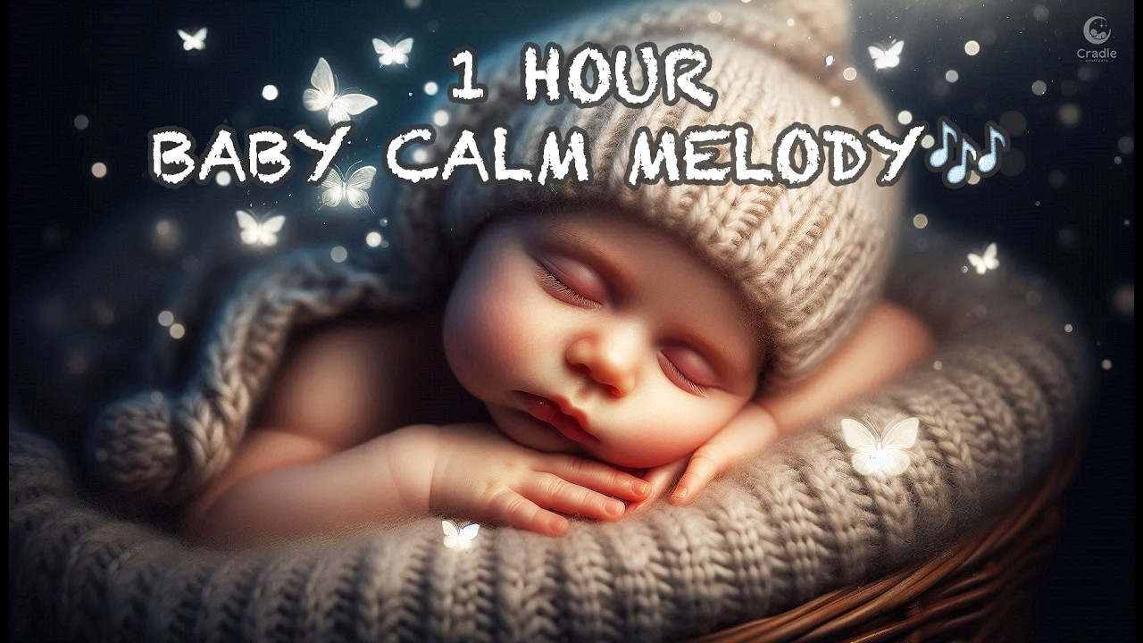 SETTLE FASTER TONIGHT 🦋👶 Gentle Lullaby for Baby Sleep & Calm Bedtime