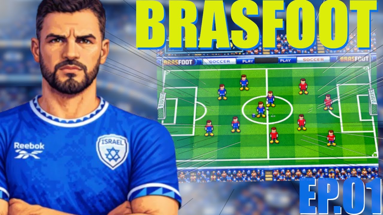 o COMEÇO de CARREIRA na LIGA de ISRAEL no BRASFOOT 2026