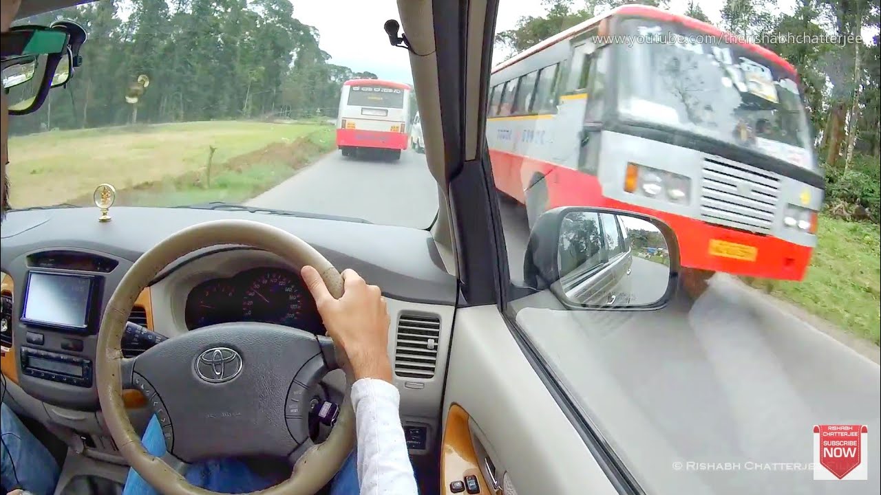 KSRTC SKS Bus driver is driving like VOLVO Bus & BMW is chasing us