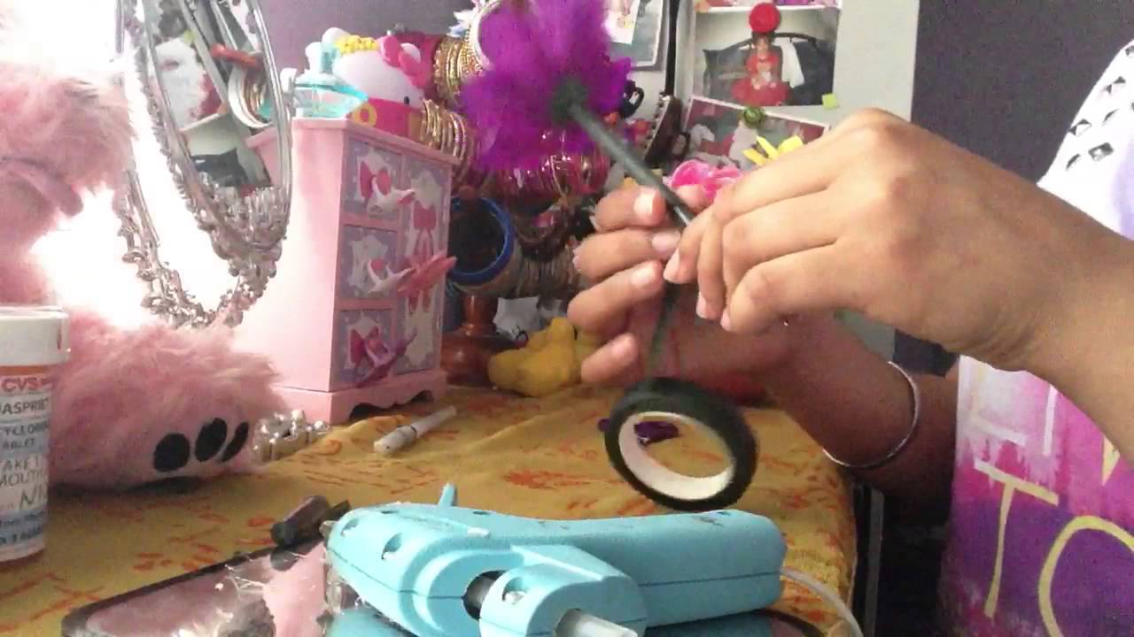 How to make a flower pen