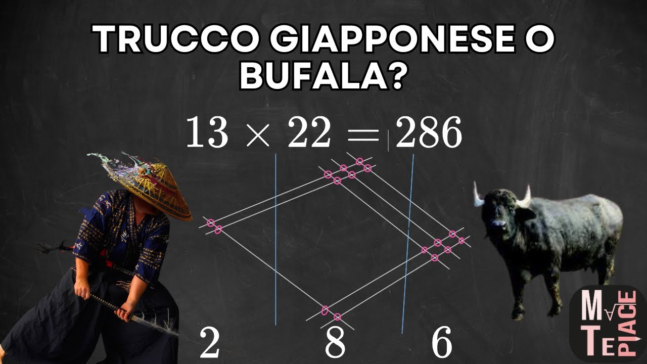 Trucco giapponese o bufala? Sembra magia ma è matematica.