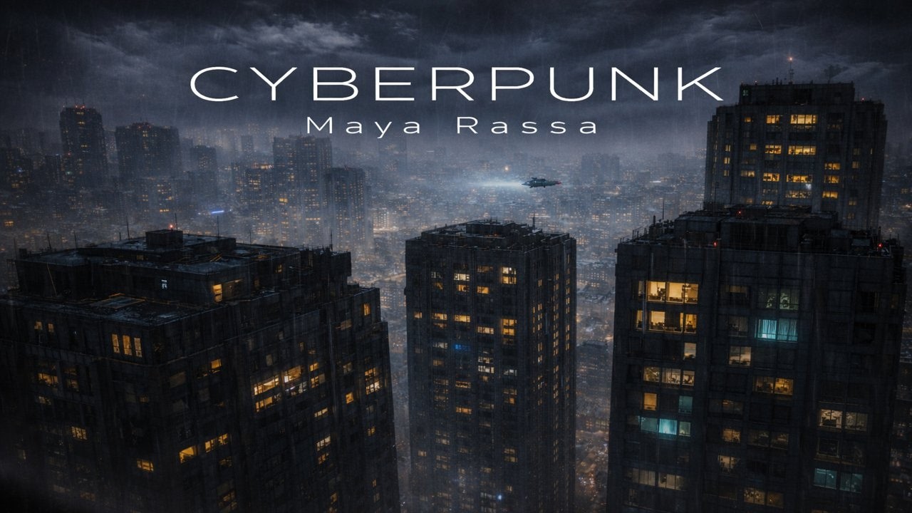 Cyberpunk | Dark Ambient mix  by  Maya Rassa