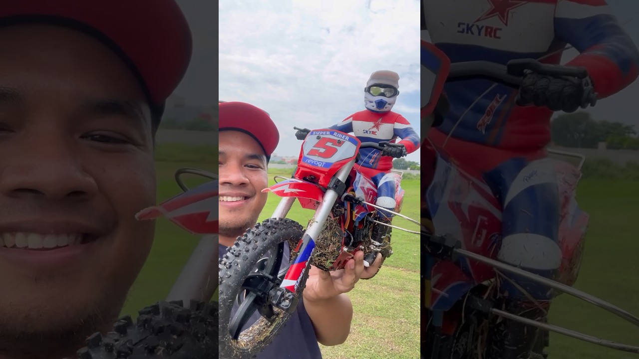 Akhirnya Kesampaian Juga Nyobain RC Motocross Motor Trail