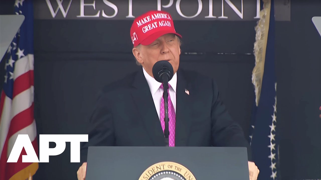 Trump Pardons Cadets, Praises Army Lacrosse in West Point Commencement Speech 2025 | APT