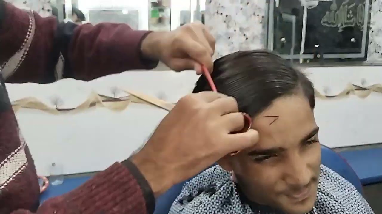 Mid skin fade hairstyle