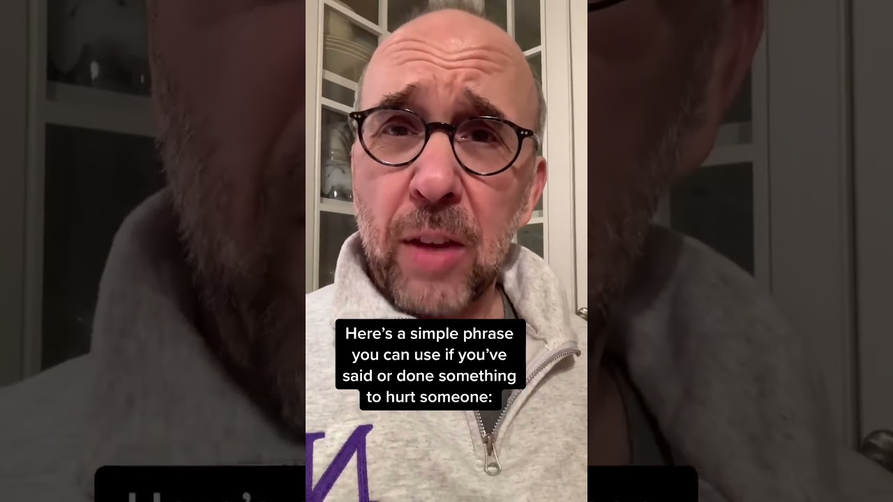 What to say when you hurt someone #apology #sorry #communication #saysorry #duet #hurtful #onthisday