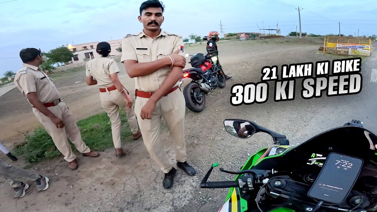 ZX10R Busted by RAJASTHANI COPS!! It was a 10,000 fine today, but..