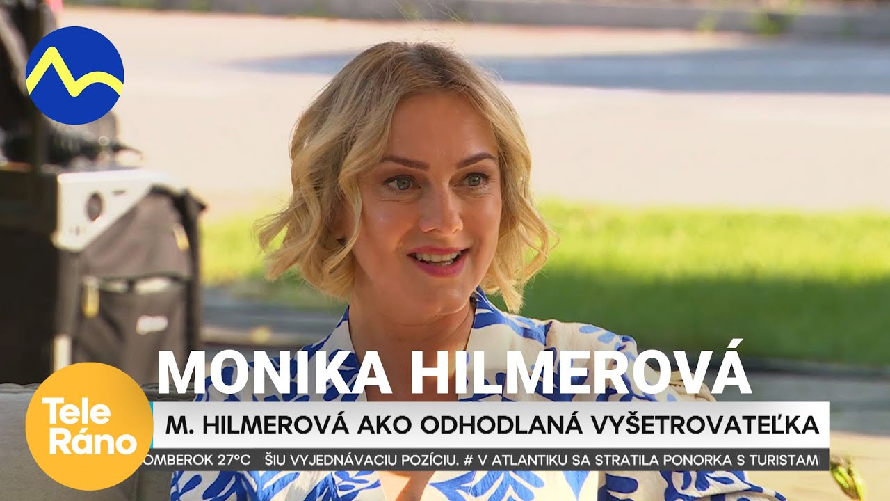 Monika Hilmerov&aacute; - s odznakom odhodlanej vy&scaron;etrovateľky | Teler&aacute;no