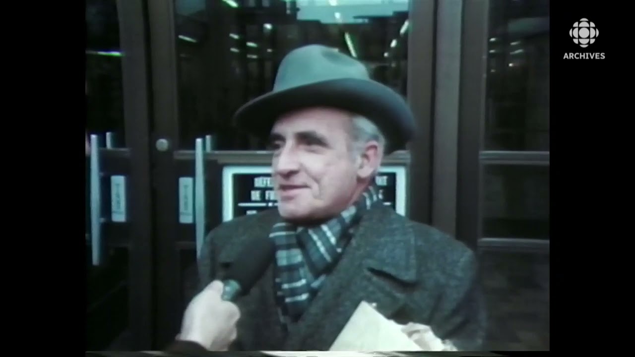 Des Montr&eacute;alais se prononcent sur les r&eacute;alisations du maire Jean Drapeau en 1976