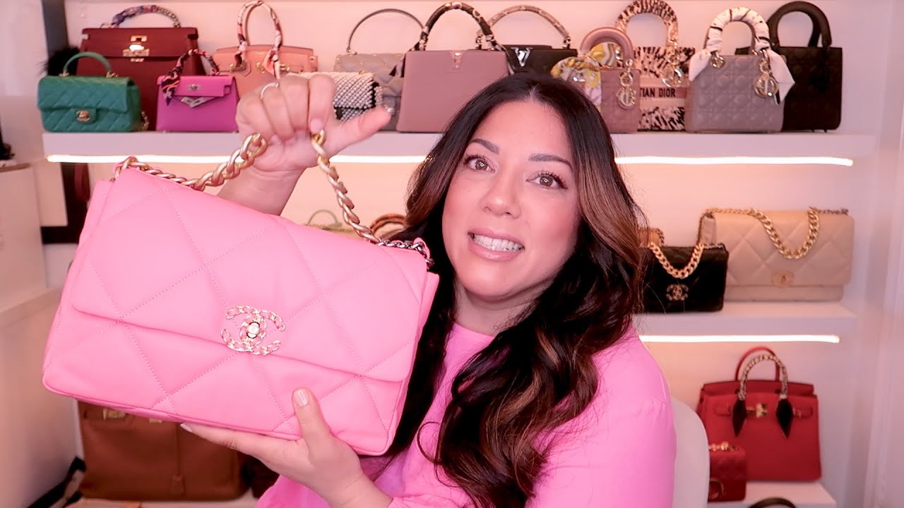 NEON PINK CHANEL 19 BAG | Naomi Peris