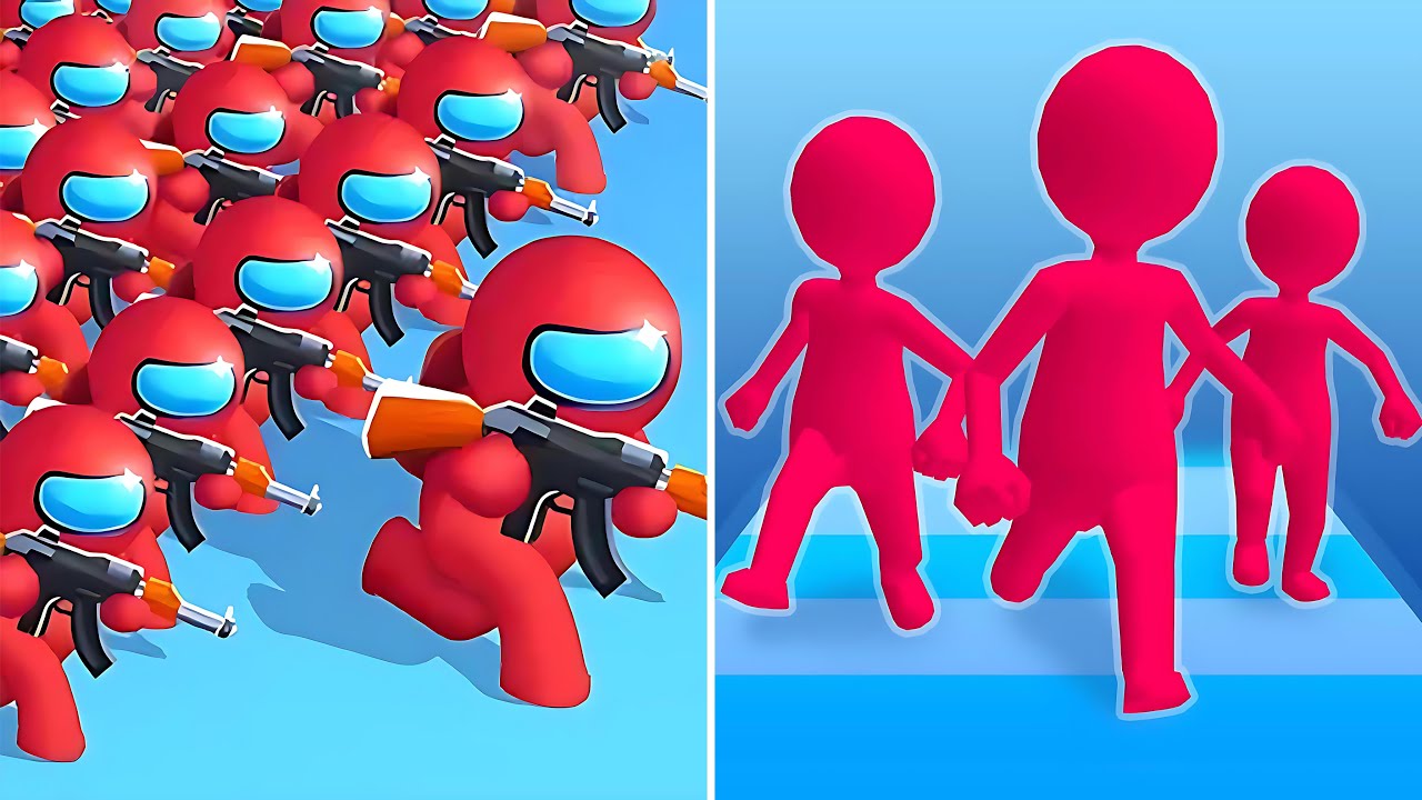 Gun Clash 3D Vs Join Clash 3D💥💥💥Android IOS Max Levels New Update Gameplay HH54