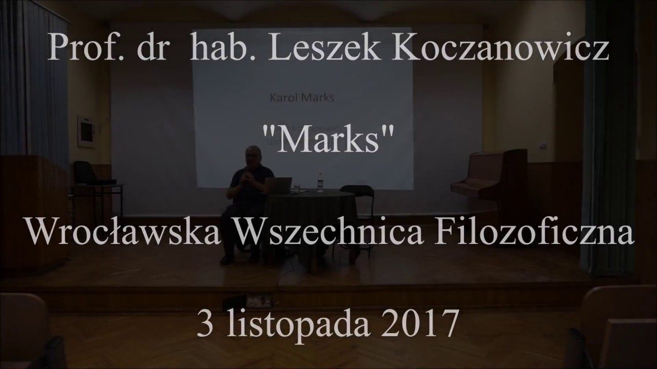 Prof. dr hab. Leszek  Koczanowicz: 